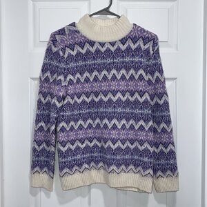 Talbots Fair Isle Sweater